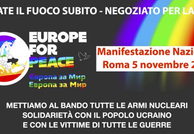 Il Centro Gramsci di Educazione aderisce e sostiene questa importantissima iniziativa di pace